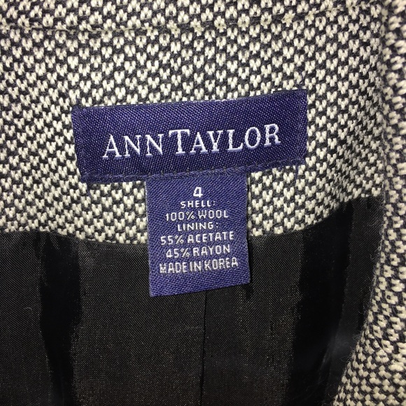 Gorgeous barely worn black and white wool jacket - Picture 2 of 4