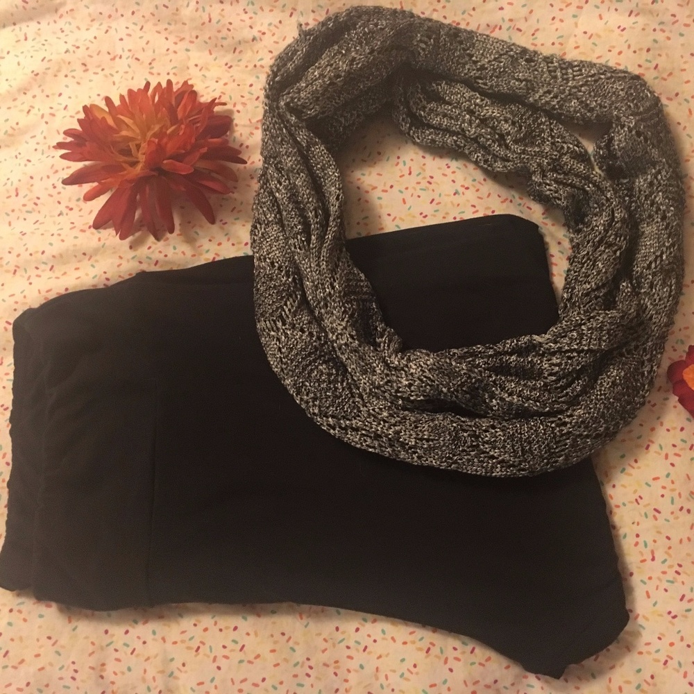 Lularoe Black TC leggings EUC
