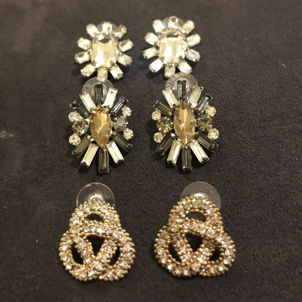 Natasha Earring Bundle (3 pairs for one price) 💛