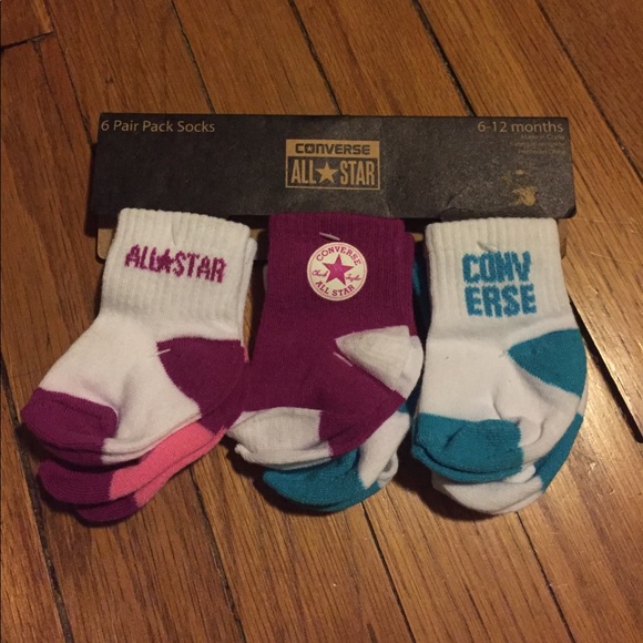 converse all star baby socks
