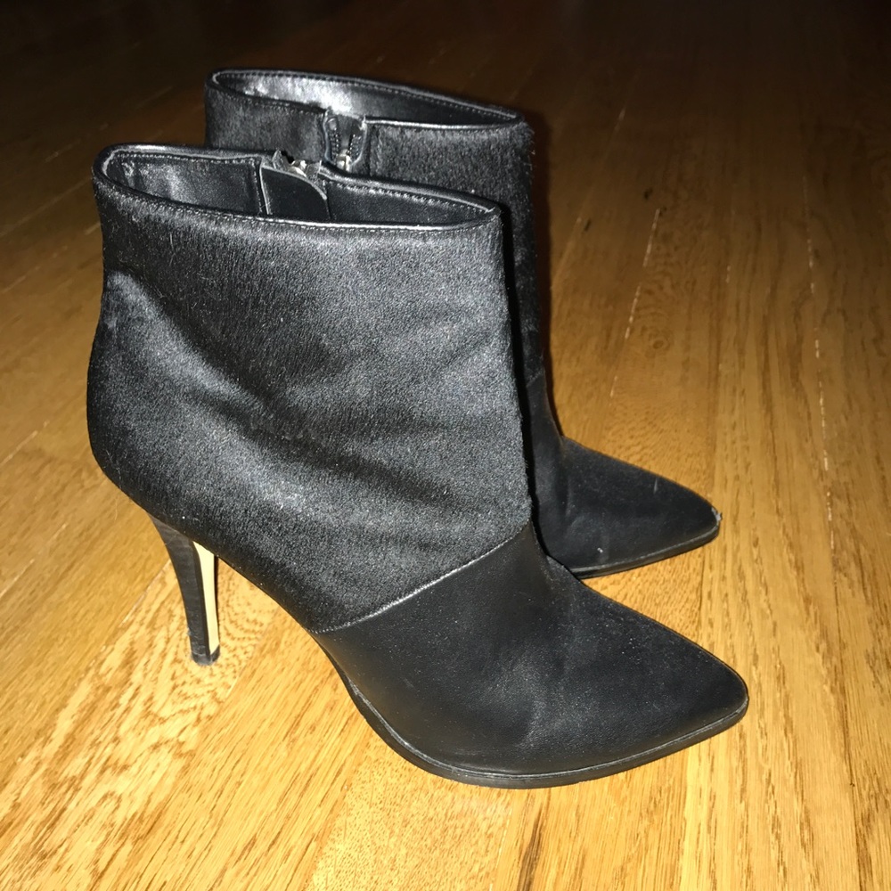 Dolce Vita Pony Hair/Leather Booties