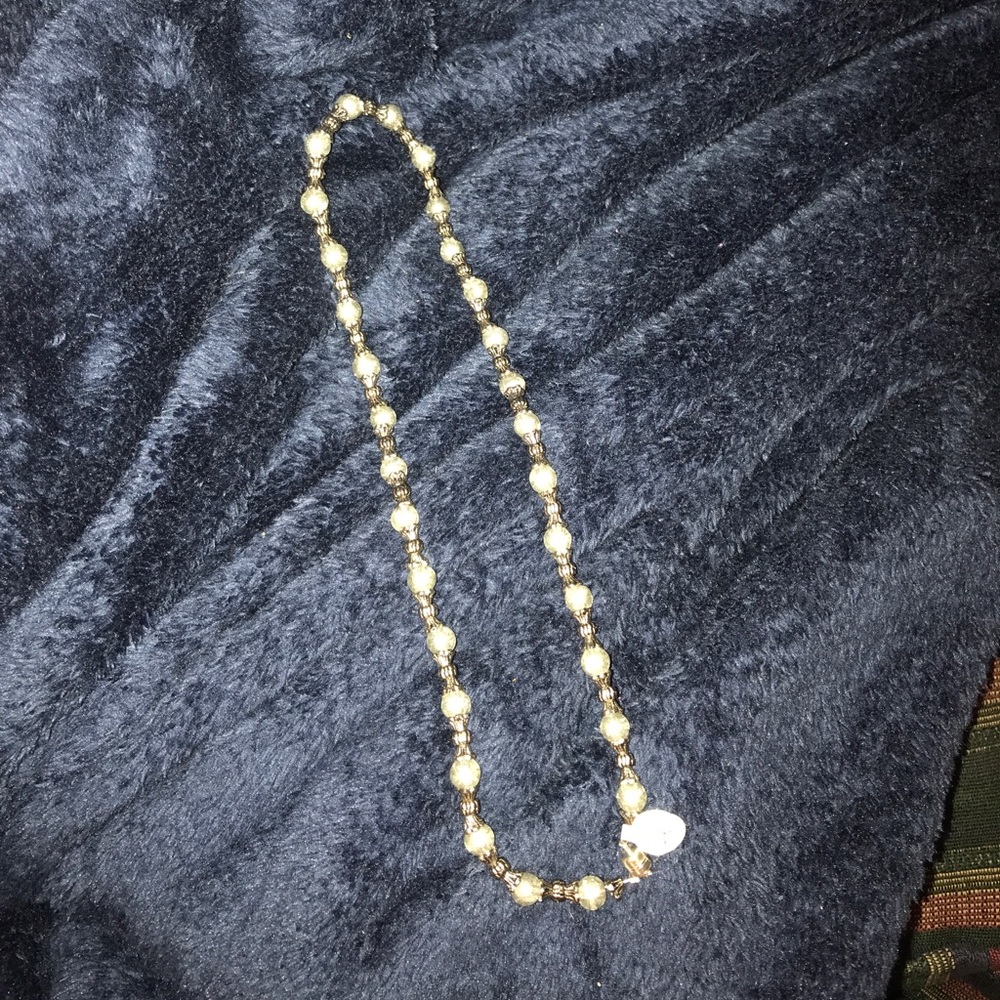 Handmade jeweled necklace