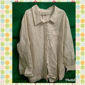 (free w purchase) White button up