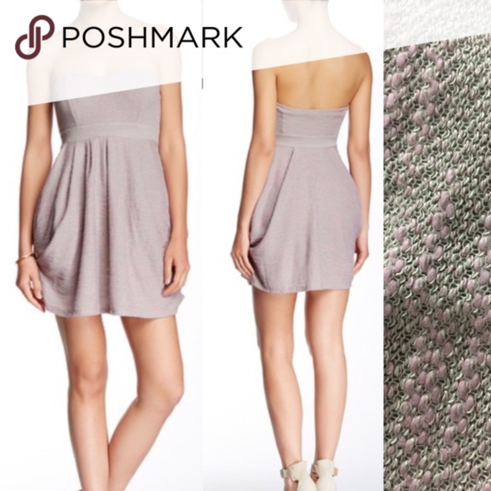 Free People strapless mini dress, size 6