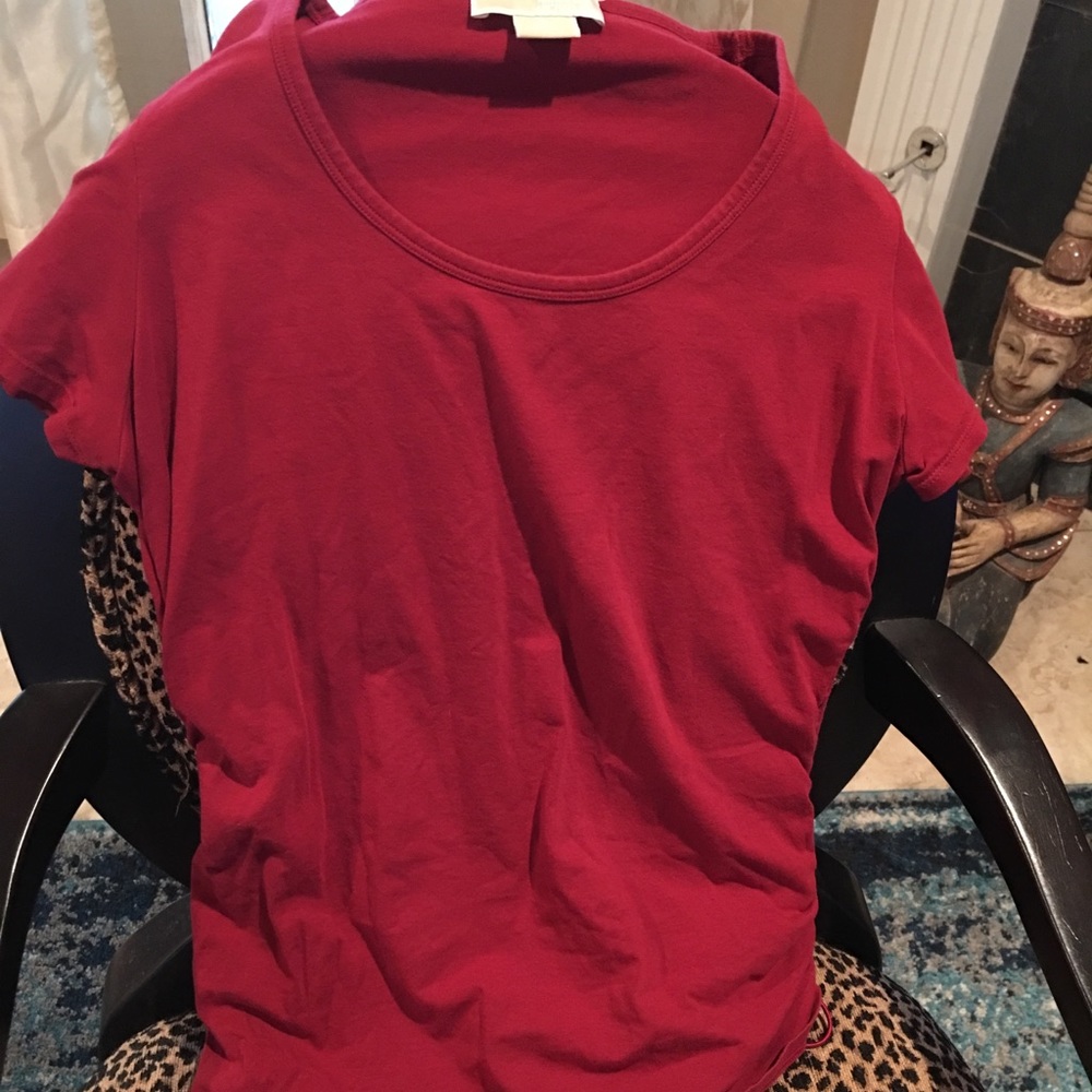 Red Michael Kors T-shirt