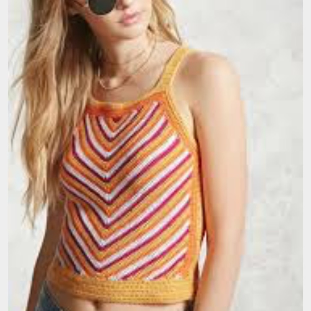 Knitted tank