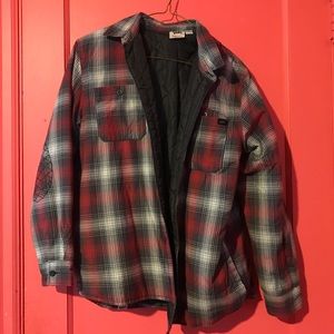 Vans Flannel Puffer Jacket