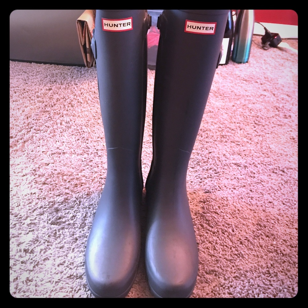 Hunter rain boots