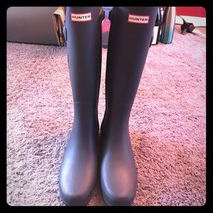 Hunter rain boots
