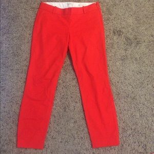J. Crew Bright Minnie Stretch Pants