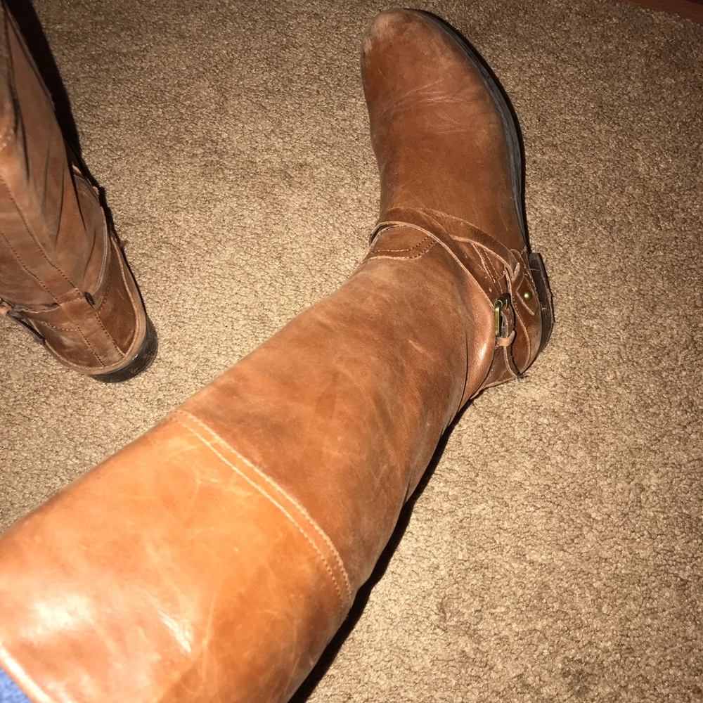 Audrey Brooke Chestnut boots