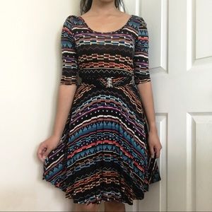 Wet seal tribal print dress