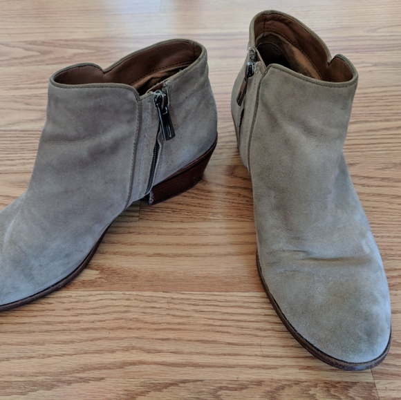 Sam Edelman suede putty booties - Picture 3 of 3