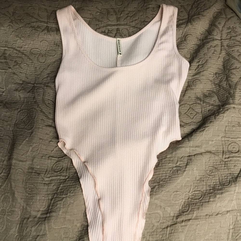 Emma & Sam light pink body suit
