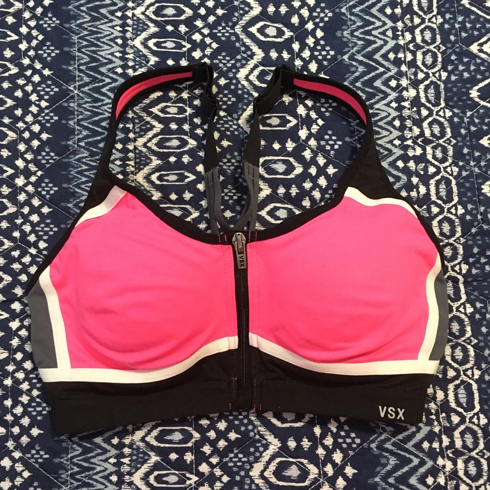 EUC VSX Front-Zip Bra, 34C