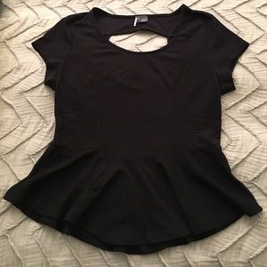Sparkle & Fade Urban Outfitters peplum top