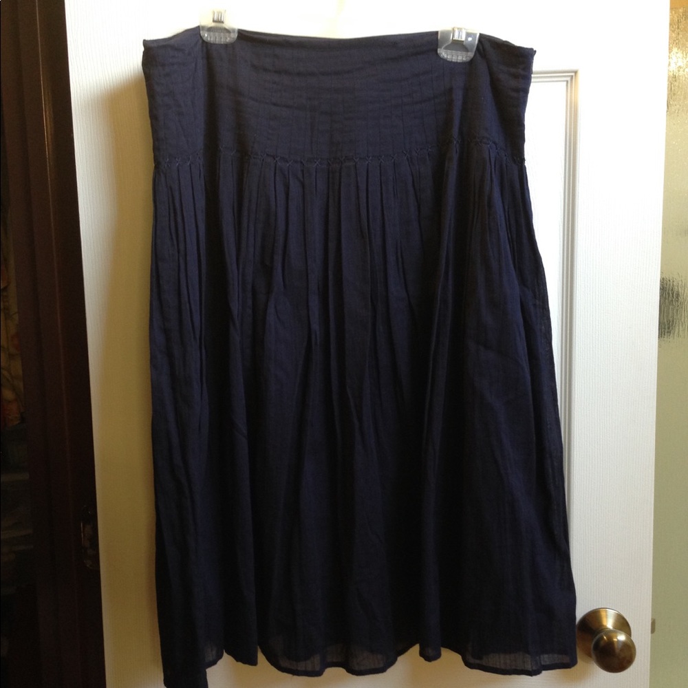 Lauren Ralph Lauren lined navy skirt 12