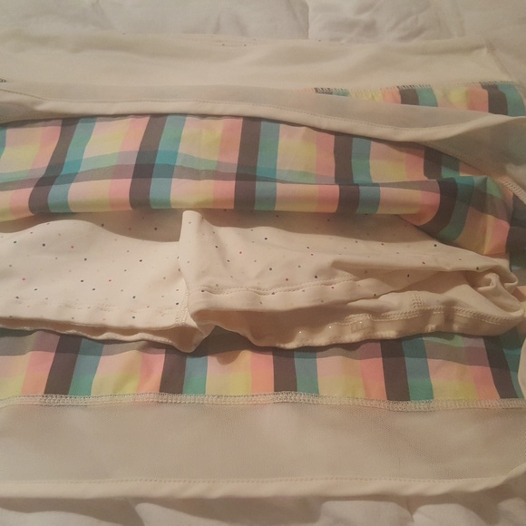 lululemon run skirt sea wheezy NWT 10 VHTF! - Picture 2 of 3