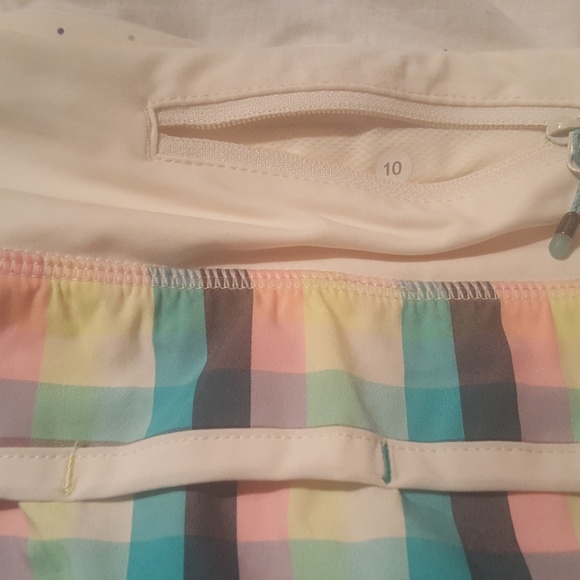 lululemon run skirt sea wheezy NWT 10 VHTF! - Picture 3 of 3