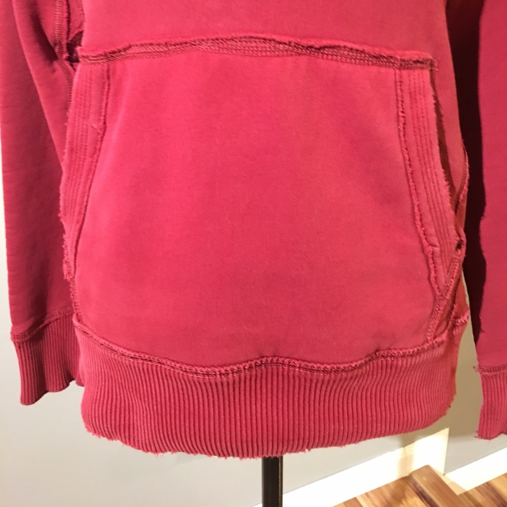 Abercrombie & Fitch hooded 1/4 zip sweatshirt - Picture 3 of 5