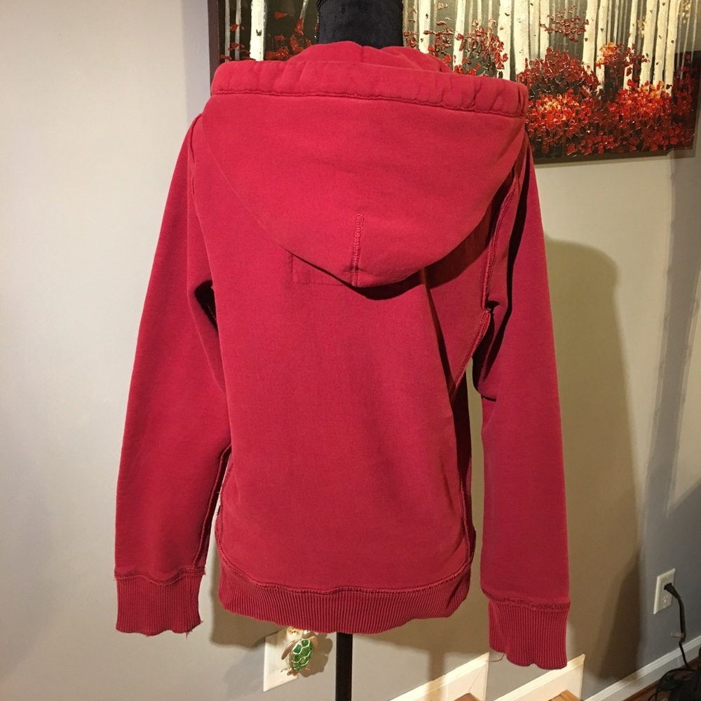 Abercrombie & Fitch hooded 1/4 zip sweatshirt - Picture 4 of 5