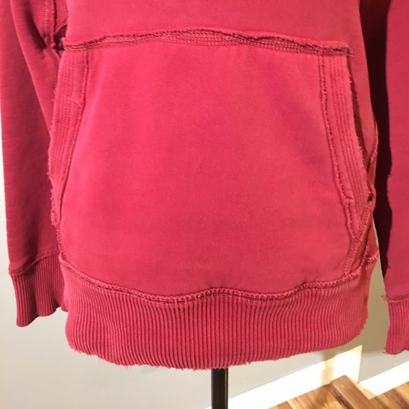 Abercrombie & Fitch hooded 1/4 zip sweatshirt - Picture 3 of 5