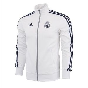 Adidas Real Madrid 3S Track Top Training Jacket.