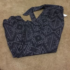 Charlotte Russe Tribal Print Pants NWT
