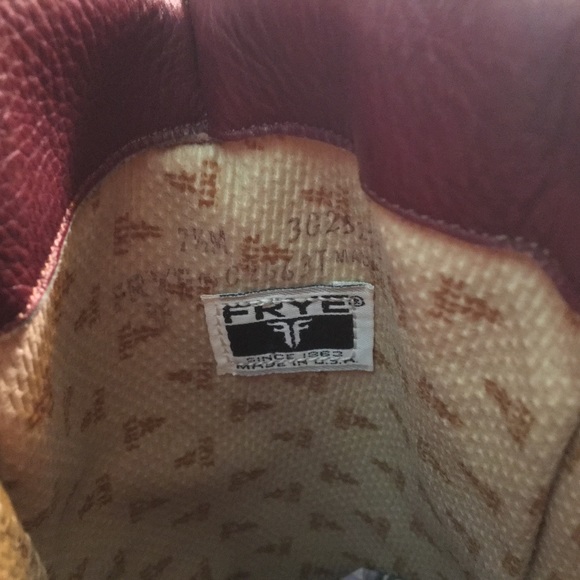 Vintage Oxblood Leather Frye Riding Boots 7 1/2 - Picture 7 of 9