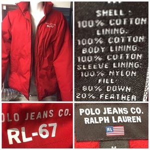 Polo Ralph Lauren goose down jacket