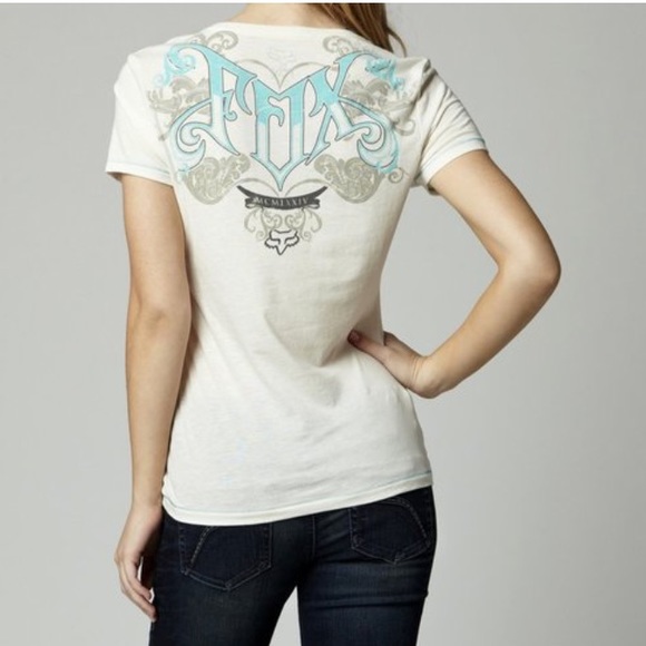 Fox Tops Fox Racing Womens Risk Taker Vneck Tshirt Poshmark