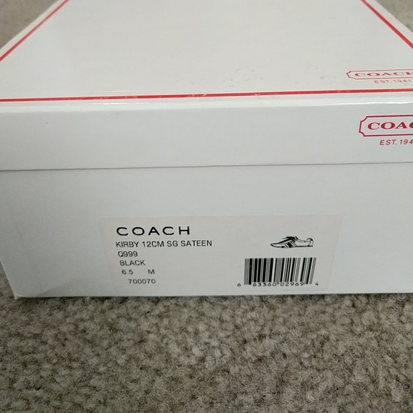 Coach Kirby Sateen Sneakers - Picture 4 of 5