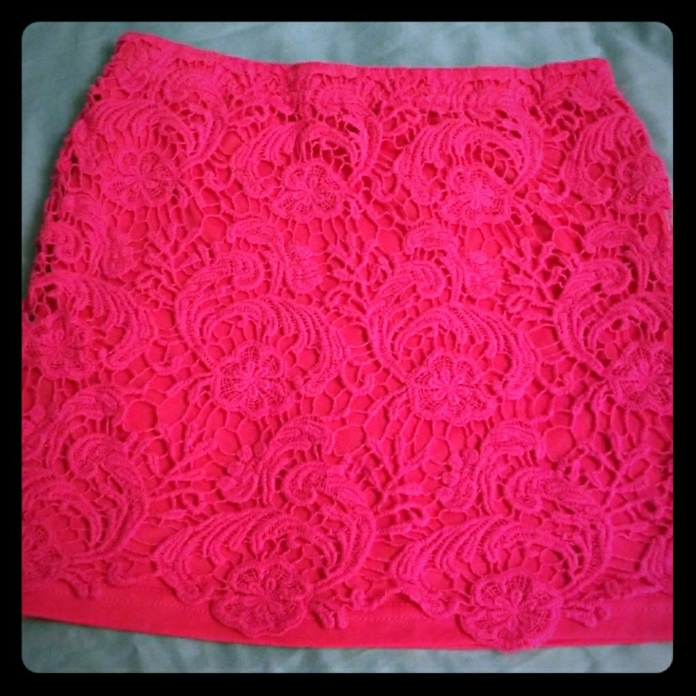 Crochet skirt