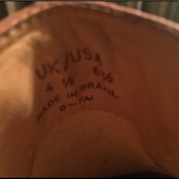 Vintage Women's Camel Leather Clark Wallabees - Picture 4 of 6