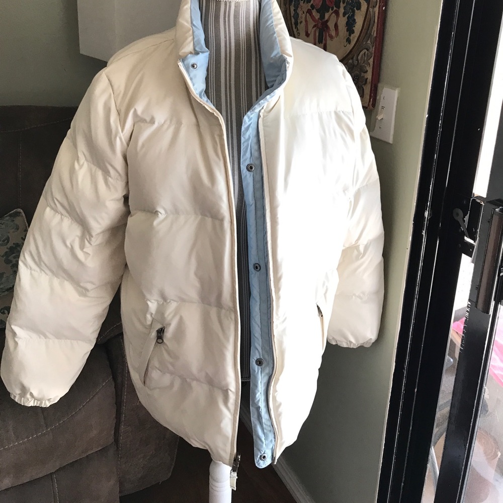 Womens Reversable Puffy Jacket sz M/L