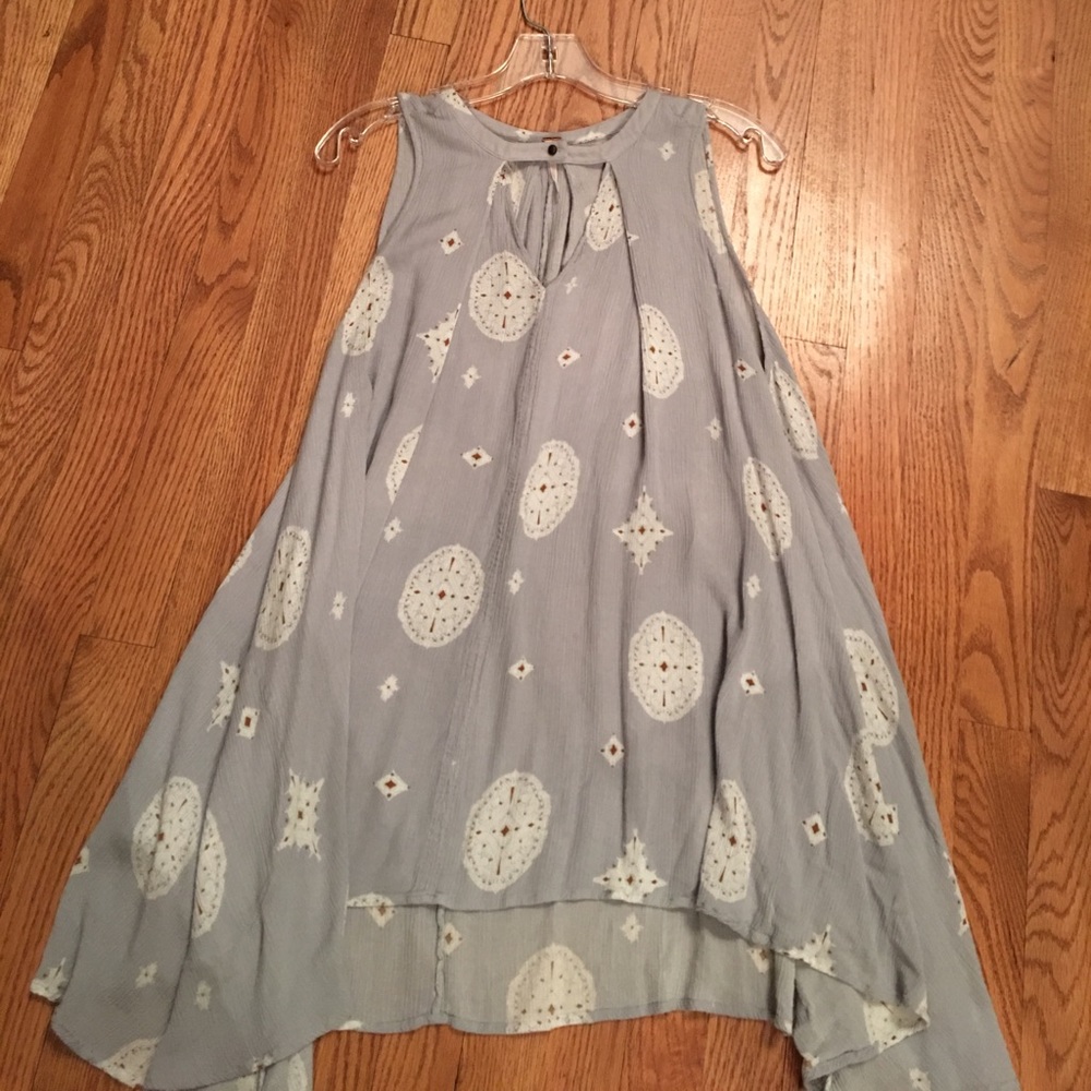 Free People tank tunic, size S/P