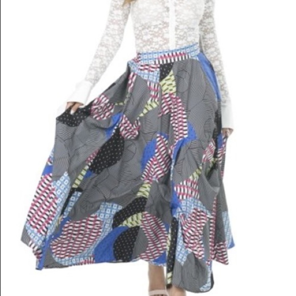 Hip-Hop Maxi Skirt