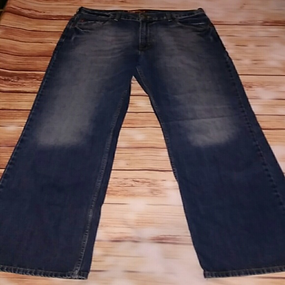 Aeropostale Vintage Boot Distressed Denim Like NEW - Picture 3 of 8