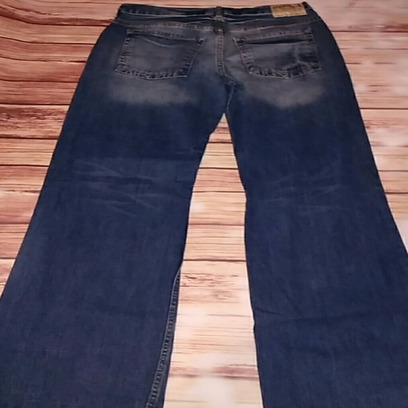 Aeropostale Vintage Boot Distressed Denim Like NEW - Picture 4 of 8