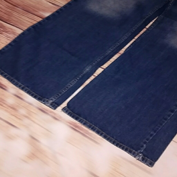 Aeropostale Vintage Boot Distressed Denim Like NEW - Picture 7 of 8