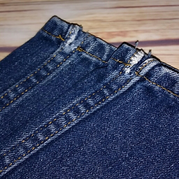 Aeropostale Vintage Boot Distressed Denim Like NEW - Picture 8 of 8