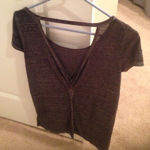 Am Eagle Open Back Tee