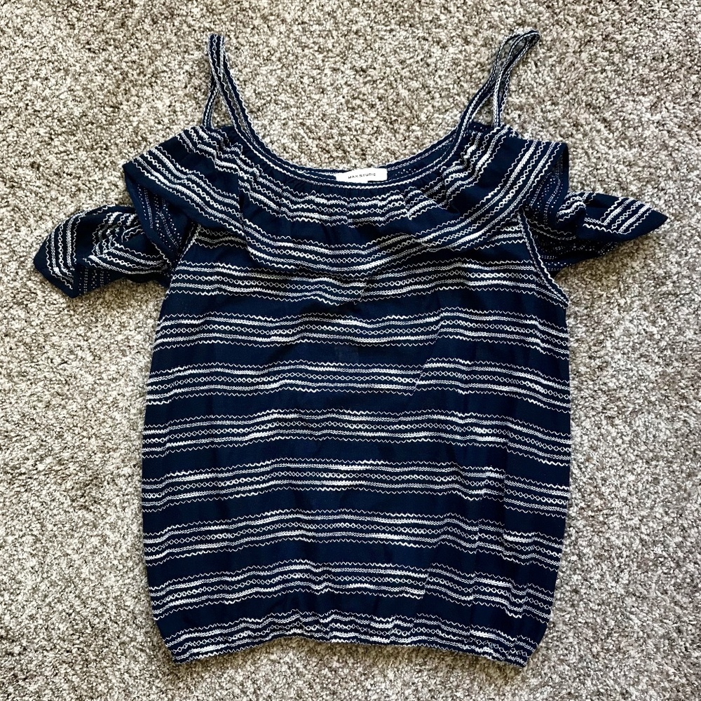 NWT Cold Shoulder Top
