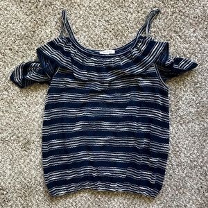 NWT Cold Shoulder Top