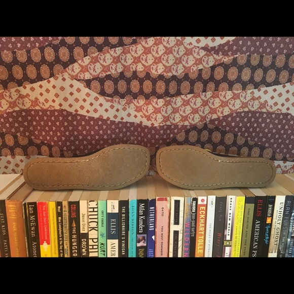 Vintage women's Blue Leather Minnetonka Boat shoes - Picture 7 of 7