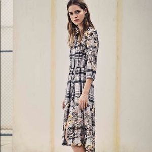 AllSaints silk dress