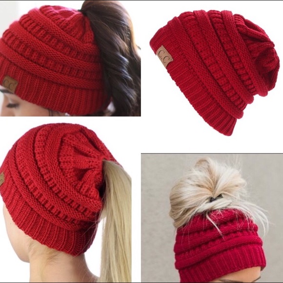 💋2 Left C.C Red Beanie!💋 - Picture 4 of 4