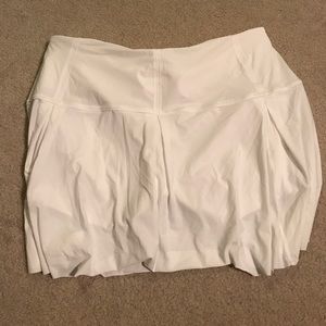Lululemon white skirt