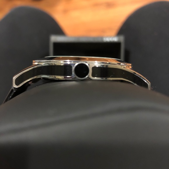Marc By Marc Jacobs Black Patent Leather Watch main image 4