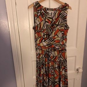 Fun Flirty Dress with nice fall colors